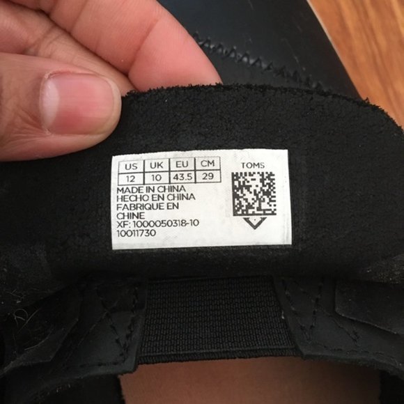 TOMS Deconstructed Leather Alpargata Shoes - Picture 3 of 6